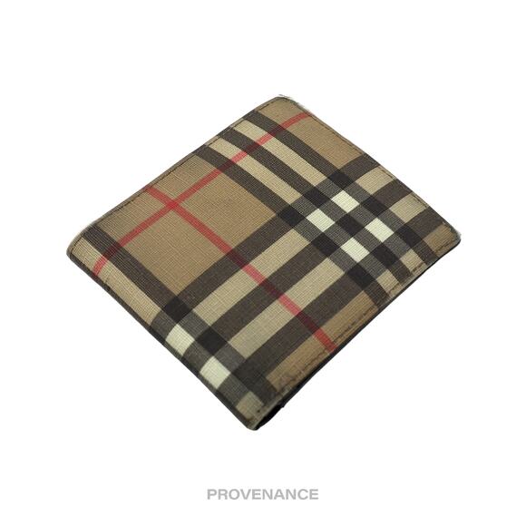 🔴 Burberry Bifold Wallet - Nova Check - Picture 3 of 8